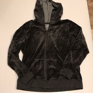 NWOT made for life velour hoodie PM jacket